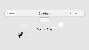 DinoDash Screenshot 2