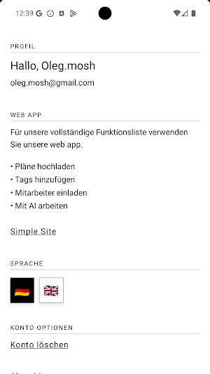 Simple Site Screenshot 0