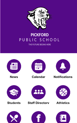 Pickford Public Schools Screenshot 2