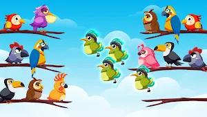 Bird Color Sort Puzzle Screenshot 3