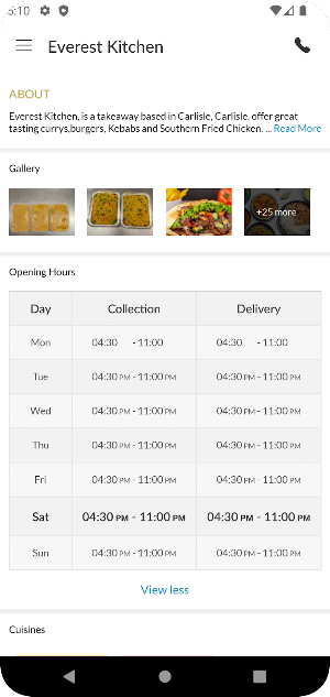 Everest Kitchen Screenshot 3