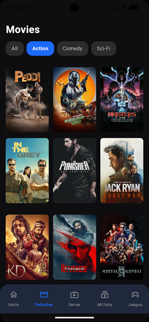 Super TV: Movies & TV Shows Screenshot 1
