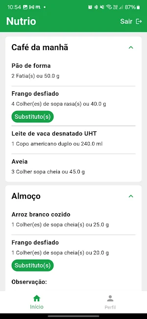 Nutrio Screenshot 1