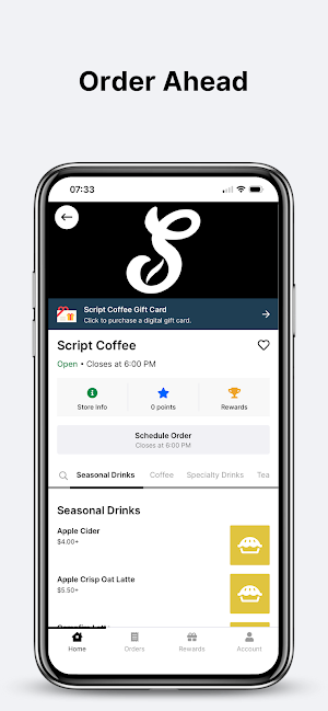 Script Coffee Screenshot 0