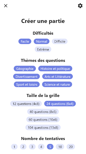 Quiz Grille - Quiz multijoueur Screenshot 3