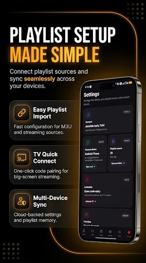 Vievio - M3U Media Player Screenshot 3