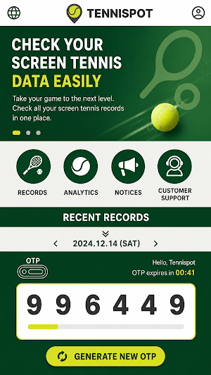 TENNISPOT Screenshot 1