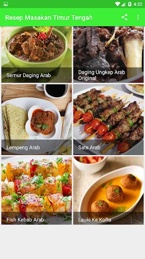 Resep Masakan Timur Tengah Screenshot 2