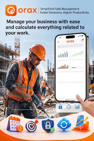 Orax - Work Time Tracker Screenshot 2