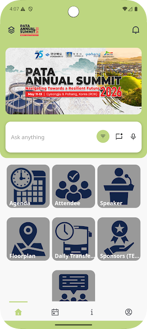 PATA Events Hub Screenshot 2
