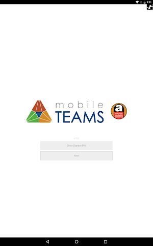 TEAMS Portal Screenshot 1