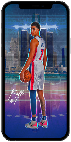 Detroit Pistons Wallpapers 4K Screenshot 2