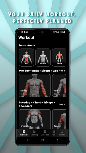 MuscleCraft – Body Workout Screenshot 0