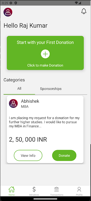 Amrutha Hastham Trust Screenshot 2