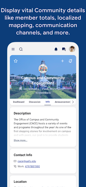 UAFS Numalink Screenshot 3