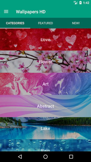 Wallpapers HD (Backgrounds) Screenshot 1