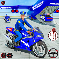 Police Cargo Transport Truck
