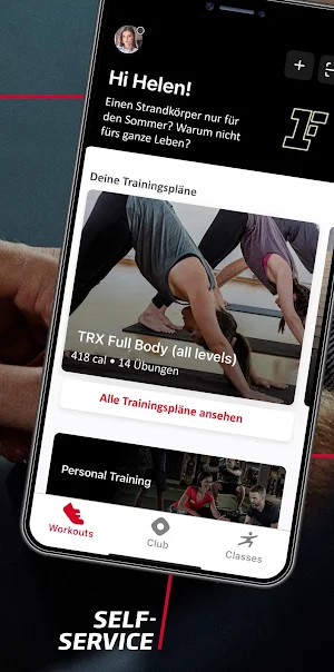 Fitness First Screenshot 1