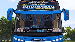 Mod Bussid Bus Ratu Pandora Screenshot 1