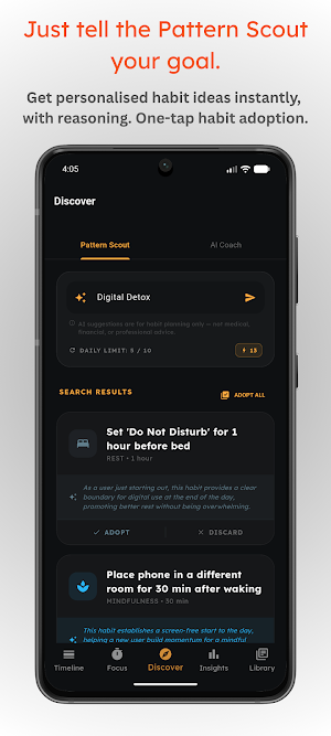 SteadyFocus: Habit Tracker Screenshot 2