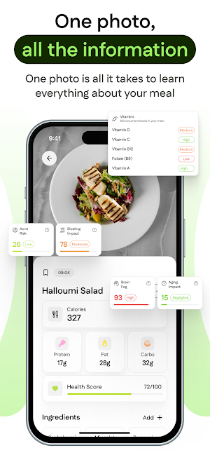 Slim AI - Food Calorie Tracker Screenshot 1