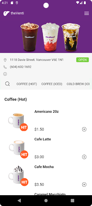 theVenti Screenshot 1