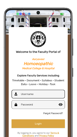 Aaryaveer Faculty Screenshot 0