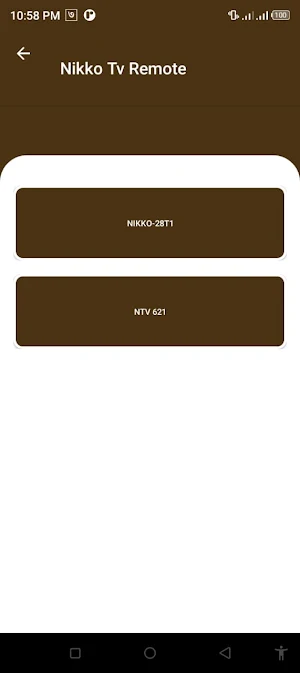 Remote for Nikko Tv Screenshot 3