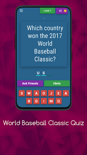 World Baseball Classic Quiz Screenshot 0