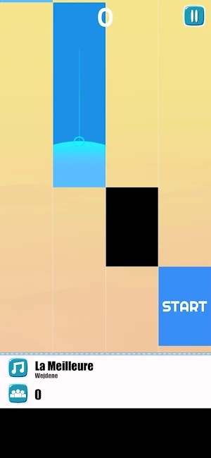 Wejdene Music Tiles Game Screenshot 1
