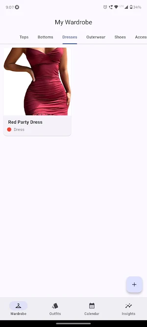 Wardrobe Organizer Screenshot 2