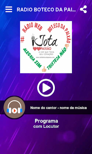 Rádio Boteco da Paixão Screenshot 1