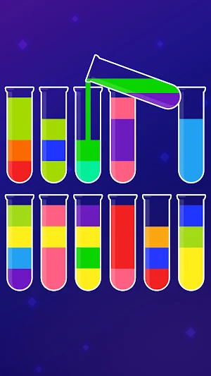 Water Sort Puzzle Game Screenshot 1
