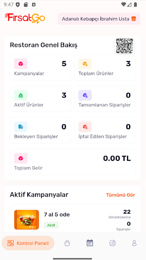 FırsatGo Partner Uygulaması Screenshot 0