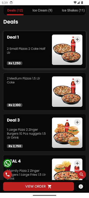 Pizza Bank Fast Food Screenshot 2