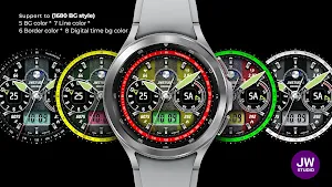 JW050 jwstudio watchface Screenshot 3