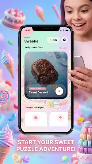 Dessert Jigsaw Puzzle Game Screenshot 0