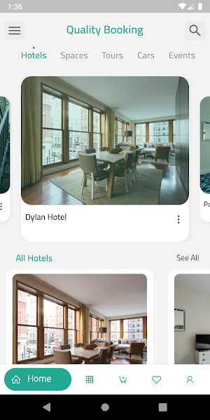Quality Booking Screenshot 0