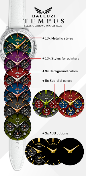 Ballozi TEMPUS Classic Chrono Screenshot 1