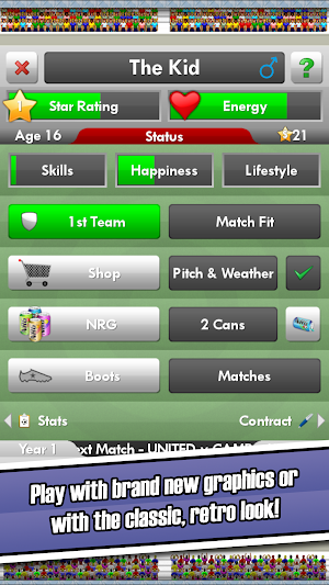 New Star Soccer Screenshot 1
