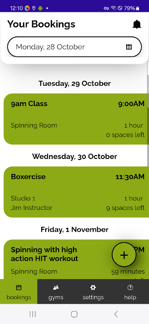 GymSync Screenshot 1