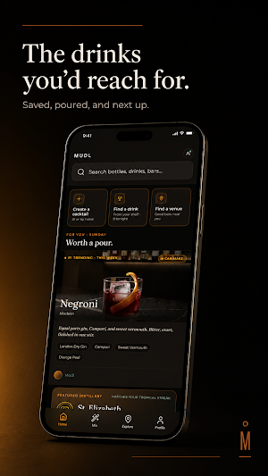 Mudl: Cocktails & Bars Screenshot 2