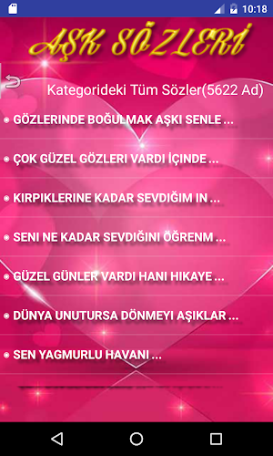 Yeni Aşk Sözleri Screenshot 2