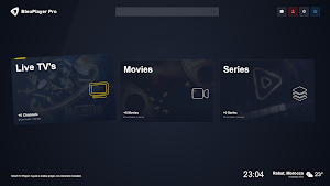 BleuPlayer - Smart TV Player Screenshot 1