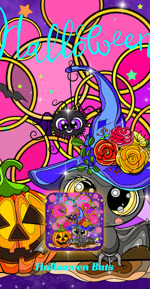 Halloween Bats：Color Master Screenshot 1