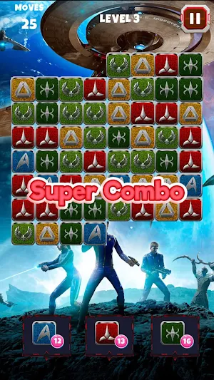 Star Trek Game: Match 3 Puzzle Screenshot 2