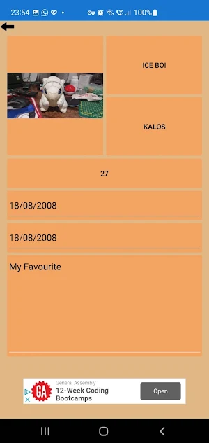 My Collections Tracker Screenshot 3