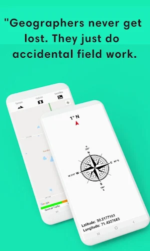 GPS Maps & Navigation , Live Route & Place Finder Screenshot 1