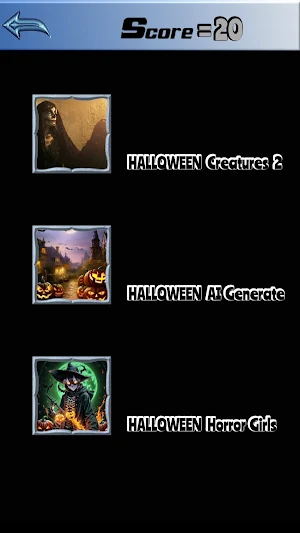 halloween party puzzle Screenshot 2