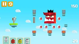 Knight Slingshot: Castle War Screenshot 2